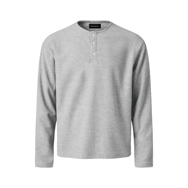  MAVERIK® WAFFLE LONGSLEEVES T-SHIRT ( GREY ) 