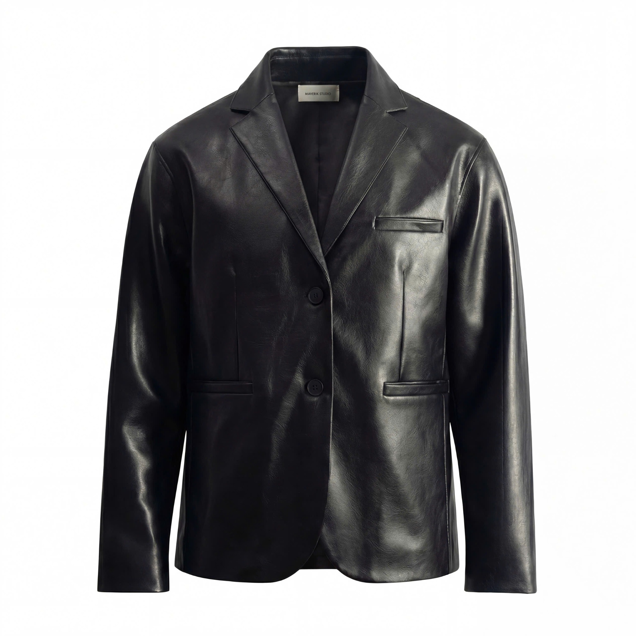 Maverik Studio MAVERIK® ECLIPSE LEATHER BLAZER