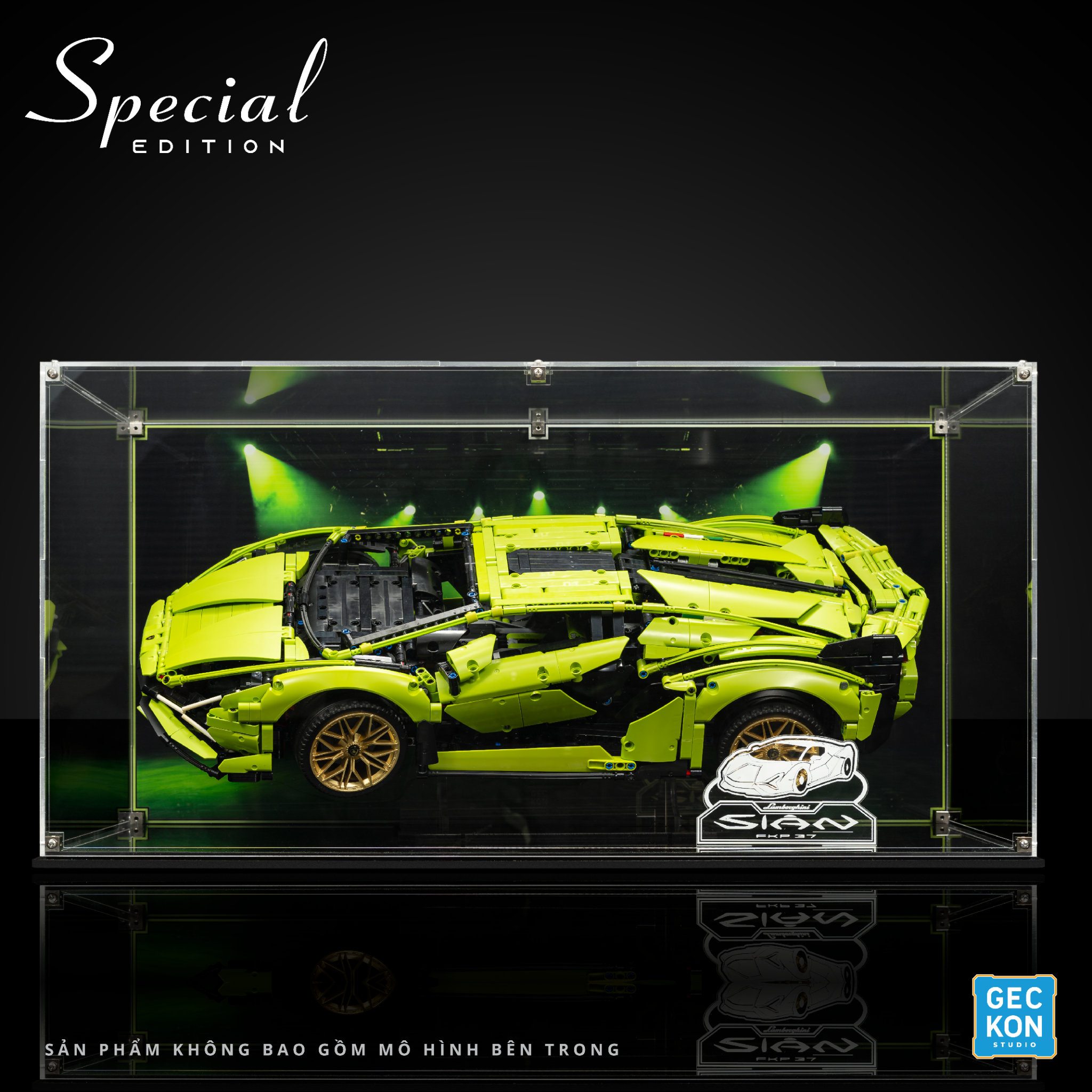 SPECIAL EDITION Display Case LEGO® Technic Lamborghini Sian FKP 37 (42115)