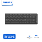  Bàn phím không dây Philips SPK6368 