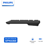  Bàn phím không dây Philips SPK6368 