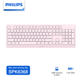  Bàn phím không dây Philips SPK6368 
