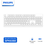  Bàn phím không dây Philips SPK6368 
