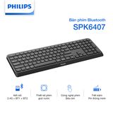  Bàn phím Bluetooth Philips SPK6407 
