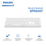  Bàn phím Bluetooth Philips SPK6407 