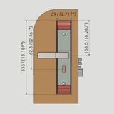  Khóa khách sạn Visual II RFID 
