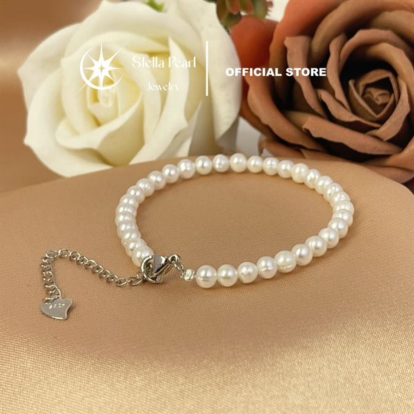  Vòng tay ngọc trai nhí 4-5mm - Stella Pearl B57401 