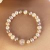 Vòng tay ngọc trai tứ quý hạt size từ 5-6mm - vòng chun