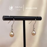  Bông tai ngọc trai móc nhỏ trai giọt nước - Stella Pearl E57404 