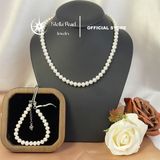  Vòng tay ngọc trai bóng 6.5-7mm đều cừ dày- Stella Pearl B57402 