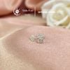  Bông tai bạc cỏ 4 lá nhí 4mm xinh xắn - Stella Pearl E58307 