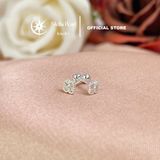  Bông tai bạc cỏ 4 lá nhí 4mm xinh xắn - Stella Pearl E58307 