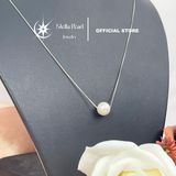  Dây bạc xuyên tâm xi bạch kim 0.65mm dùng để xuyên hạt đá, hạt trai - Stella Pearl N58303 