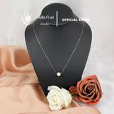  Dây bạc xuyên tâm xi bạch kim 0.65mm dùng để xuyên hạt đá, hạt trai - Stella Pearl N58303 