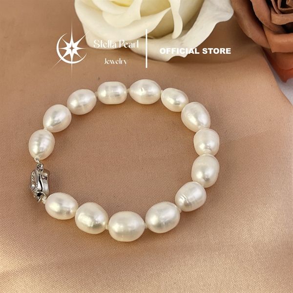  Vòng tay ngọc trai xoài hạt 9mm 