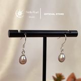  Bông tai ngọc trai móc nhỏ trai giọt nước - Stella Pearl E57404 