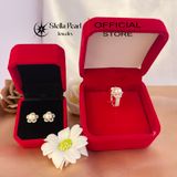  Hộp nhung cao cấp 5x5.5x4 đỏ 