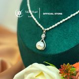  Mặt dây ngọc trai lớn hợp kim bền màu - Stella Pearl C63201 