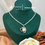  Mặt dây ngọc trai lớn hợp kim bền màu - Stella Pearl C63201 