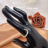  Nhẫn ngọc trai dáng gạo nhí 2-2.5mm – Trang sức ngọc trai tinh tế, tối giản Stella Pearl R59303 