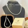 Set vòng cổ vòng tay ngọc trai nhí 4-5mm - Stella Pearl S57401 