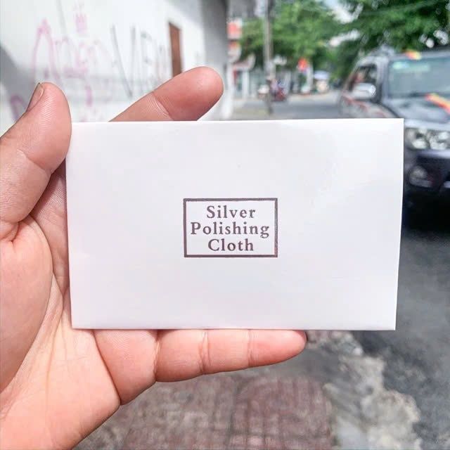  Khăn lau trang sức chuyên dụng đánh bóng bề mặt vàng bạc ngọc trai 