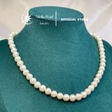  Vòng Cổ Ngọc Trai 8-9mm – Dài 40-41cm khoá hợp kim - Stella Pearl N510301 
