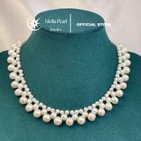  Vòng cổ ngọc trai đan thủ công 38cm – Thiết kế tinh xảo từ nhiều size hạt - Stella Pearl N512201 