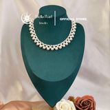  Vòng cổ ngọc trai đan thủ công 38cm – Thiết kế tinh xảo từ nhiều size hạt - Stella Pearl N512201 