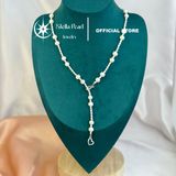  Chuỗi vòng cổ ngọc trai dài 50cm khoá mở freestyle- Stella Pearl N64101 