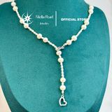  Chuỗi vòng cổ ngọc trai dài 50cm khoá mở freestyle- Stella Pearl N64101 