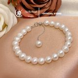  Vòng tay ngọc trai hạt 7–8mm dây khóa tăng đưa 4cm - Stella Pearl B512101 