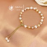  Vòng Tay/Lắc tay Ngọc Trai Dây Rút – Tinh Tế, Dễ Đeo & Tôn Da - Stella Pearl B63101 