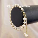  Vòng Tay/Lắc tay Ngọc Trai Dây Rút – Tinh Tế, Dễ Đeo & Tôn Da - Stella Pearl B63101 