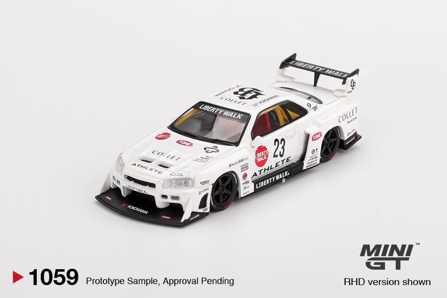 Mini GT Nissan Tổng Hợp (R34, R35, Fairlady Z) - Diecast 1/64
