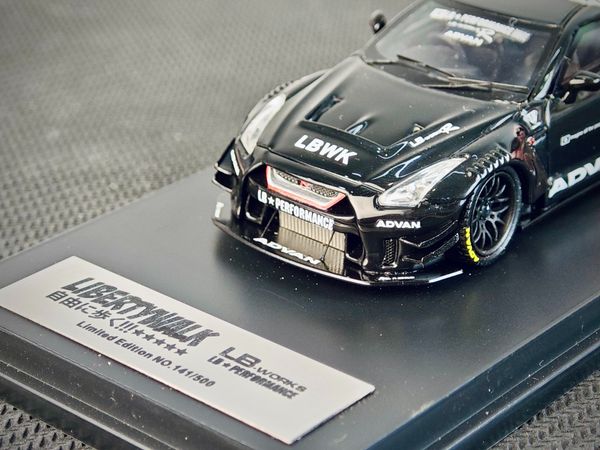 [LOOSE] Mô Hình Tĩnh 1:64 LBWK GTR R35 Advan Type 2 - JDM – DaboxToys