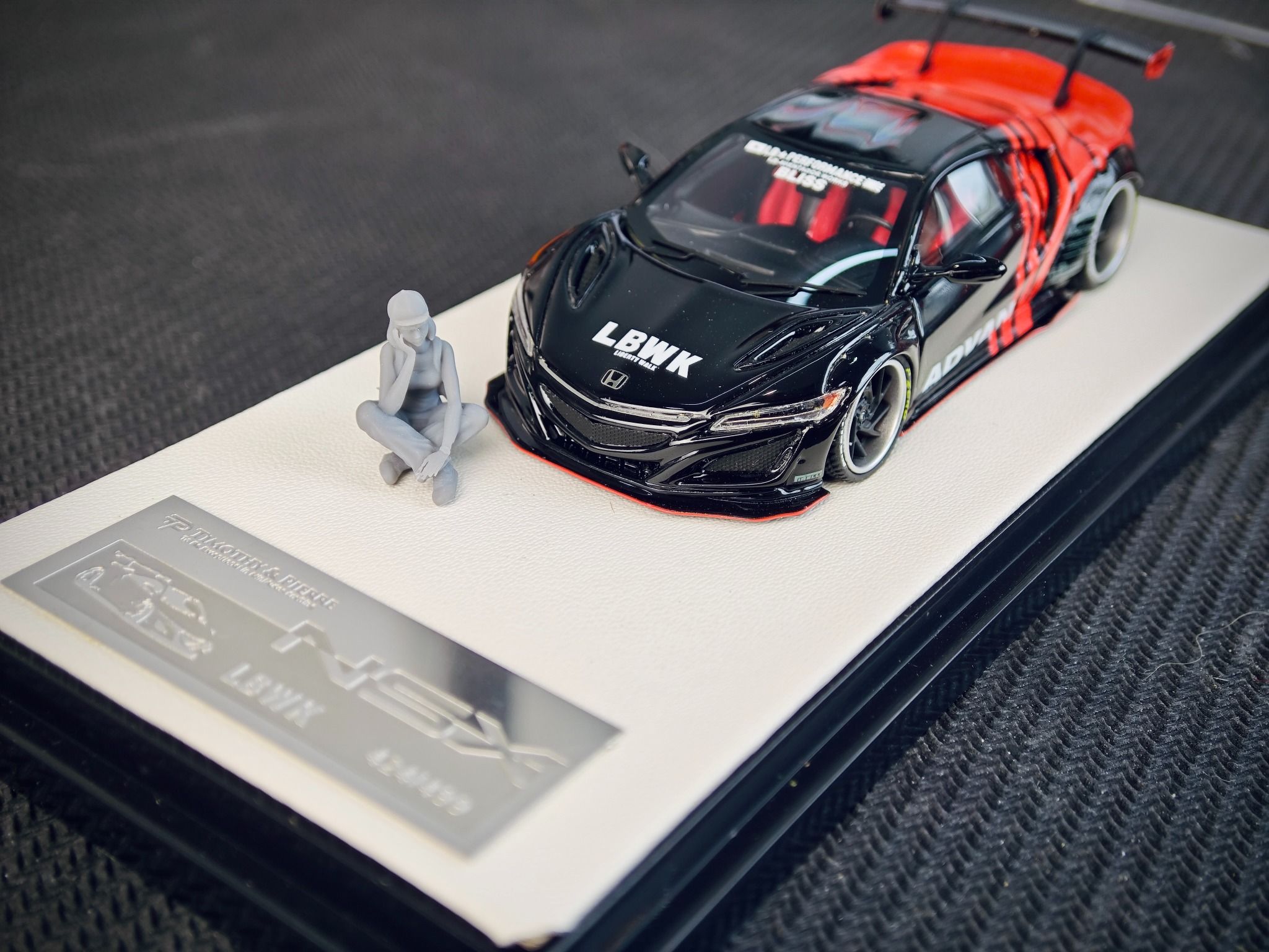T&P 1/64 ホンダNSX LBWK 限定499台 1⁄64 NSX ミニカー Works Model
