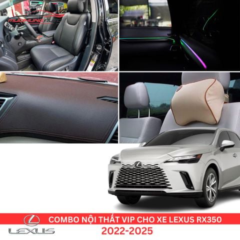 Combo Nội Thất VIP Cho Xe Lexus RX350 2022-2025 – Phụ Kiện Lexus