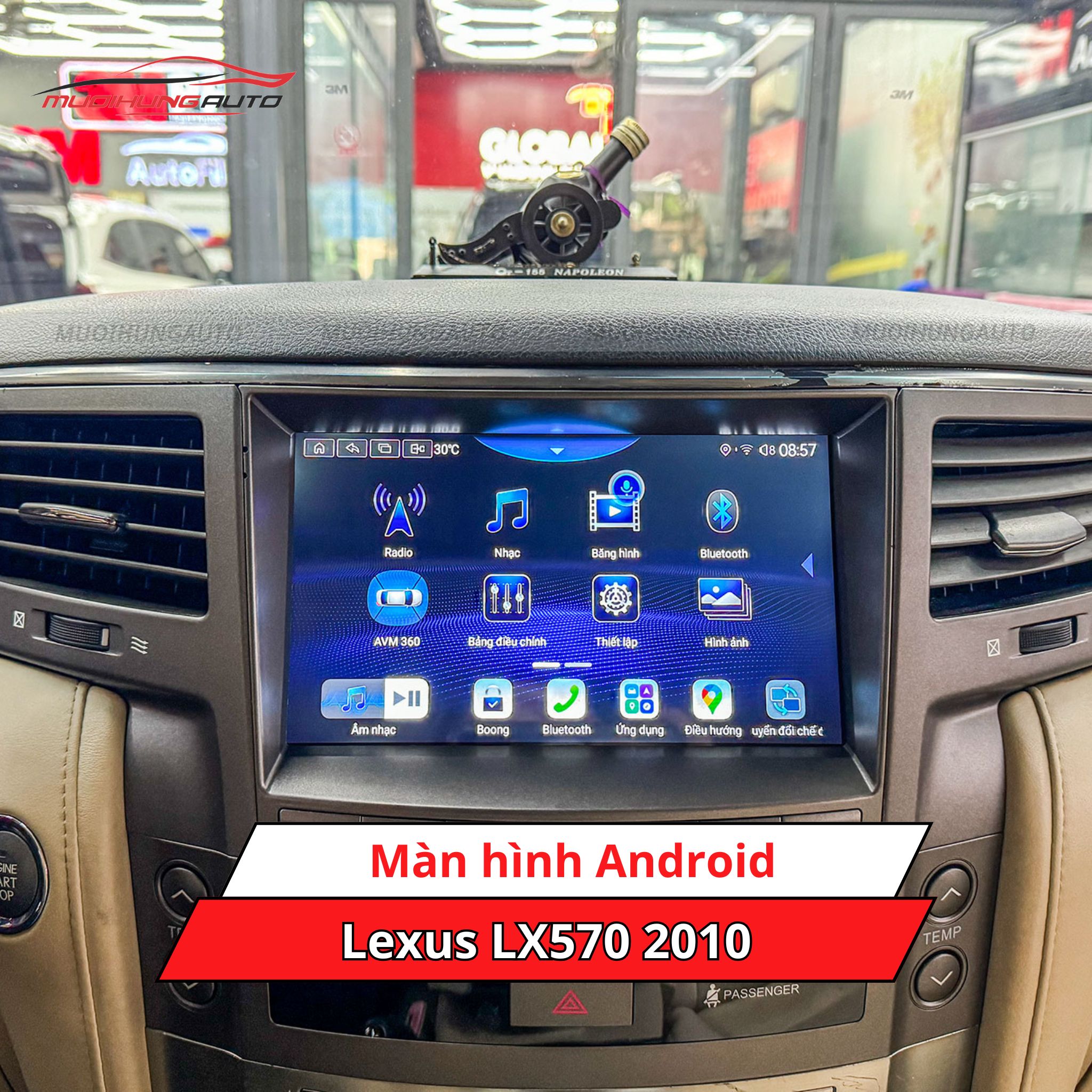 Màn Hình Android Lexus LX570 2010 – Phụ Kiện Lexus