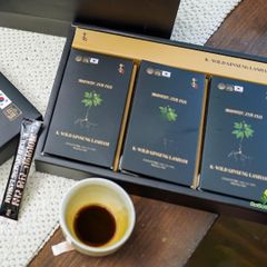 Nước Cao Hắc Sâm Núi Hoang Dã Cô Đặc Lasham Hàn Quốc Hộp 30 Gói 10g