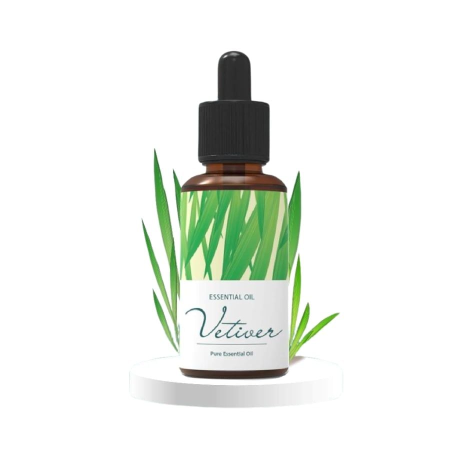 Tinh Dầu Cỏ Hương Bài Vetiver Essential Oil