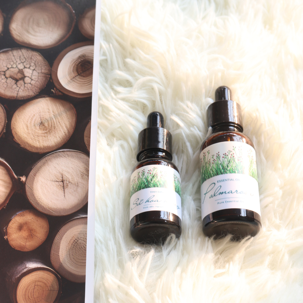 Tinh Dầu Sả Hoa Hồng Palmarosa Essential Oil