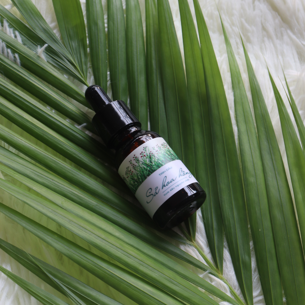 Tinh Dầu Sả Hoa Hồng Palmarosa Essential Oil