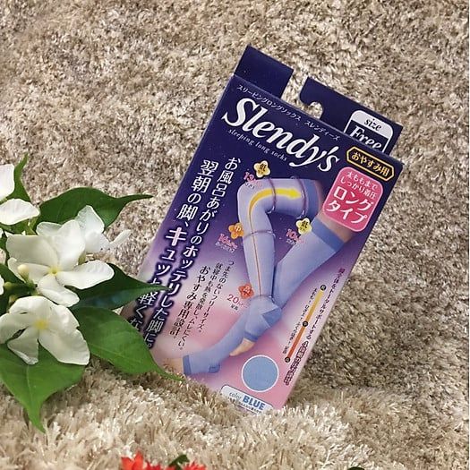 Vớ Thon Chân Slendy's Japan (màu xanh)