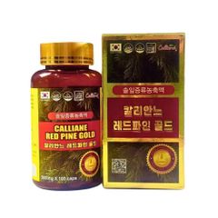 Tinh dầu thông đỏ Calliane Red Pine Gold 500mg hộp 100 viên