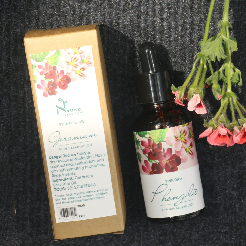 Tinh Dầu Phong Lữ Geranium Essential Oil