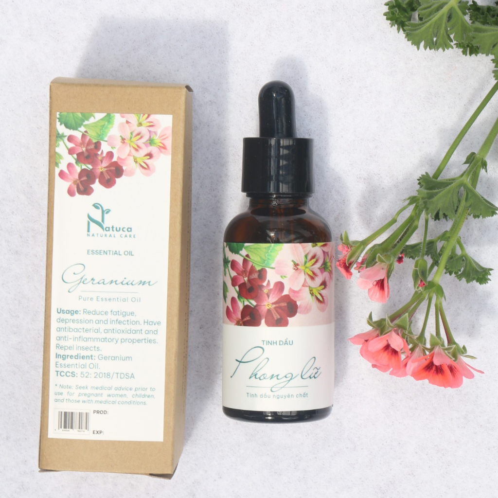Tinh Dầu Phong Lữ Geranium Essential Oil