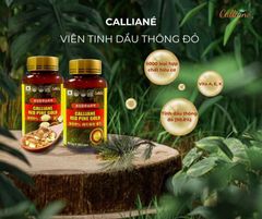 Tinh dầu thông đỏ Calliane Red Pine Gold 500mg hộp 100 viên