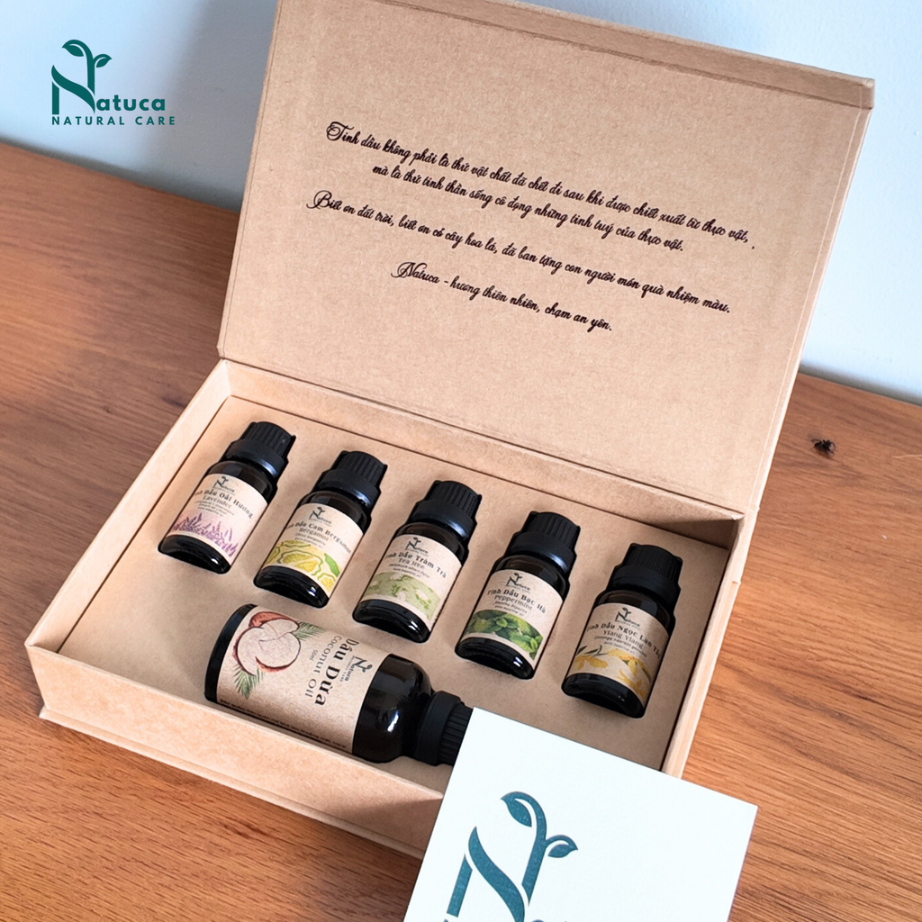 Set Quà 5 Loại Tinh Dầu Đa Năng