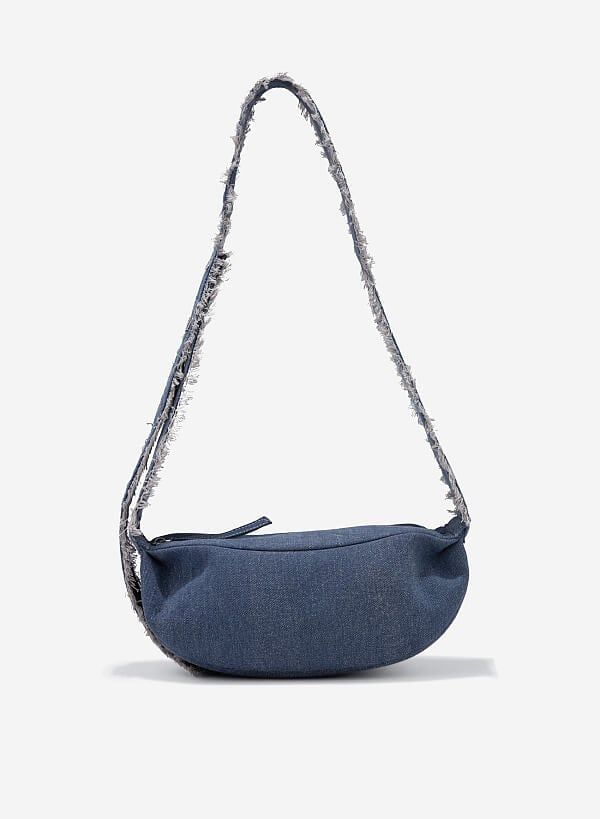 Túi bao tử JEANS SEESAW BAG - CRO 0002 - Màu xanh dương